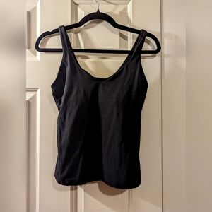 Lululemon black align tank (not cropped), size 8